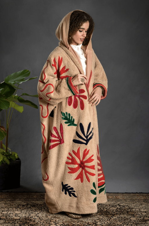 GHINA ABAYA - AMORE MIO BY HITU - MIRA Y MANO