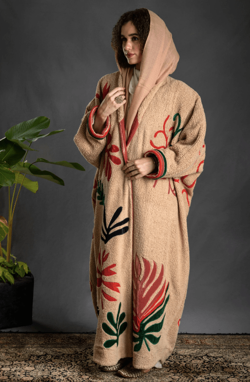 GHINA ABAYA - AMORE MIO BY HITU - MIRA Y MANO