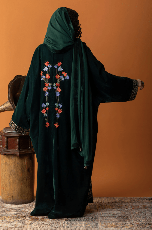 IBTISAM ABAYA - AMORE MIO BY HITU - MIRA Y MANO