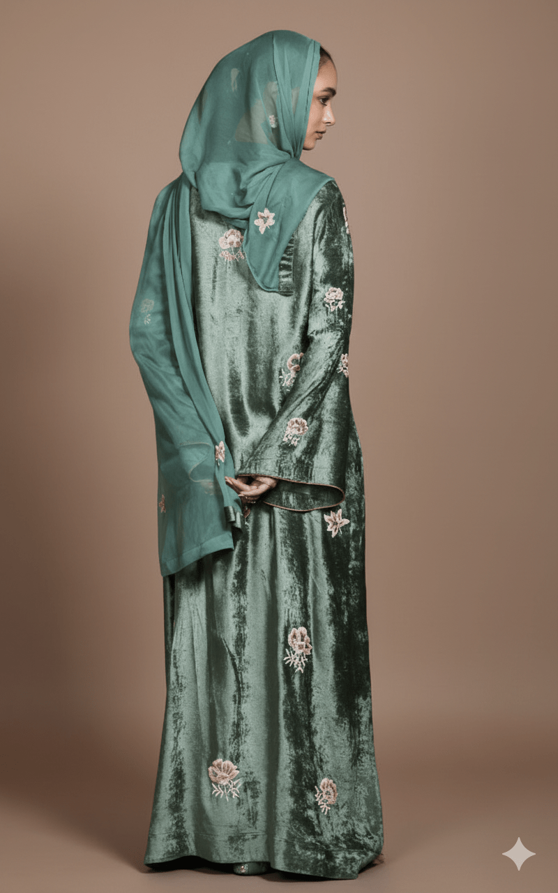 IHSAN ABAYA SET - AMORE MIO BY HITU - MIRA Y MANO