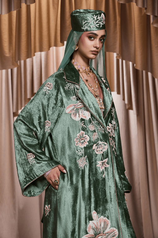 IHSAN ABAYA SET - AMORE MIO BY HITU - MIRA Y MANO