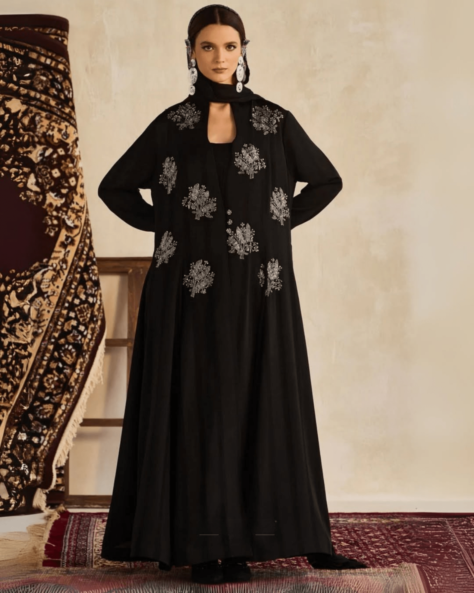 KAWKAB ABAYA SET - AMORE MIO BY HITU - MIRA Y MANO