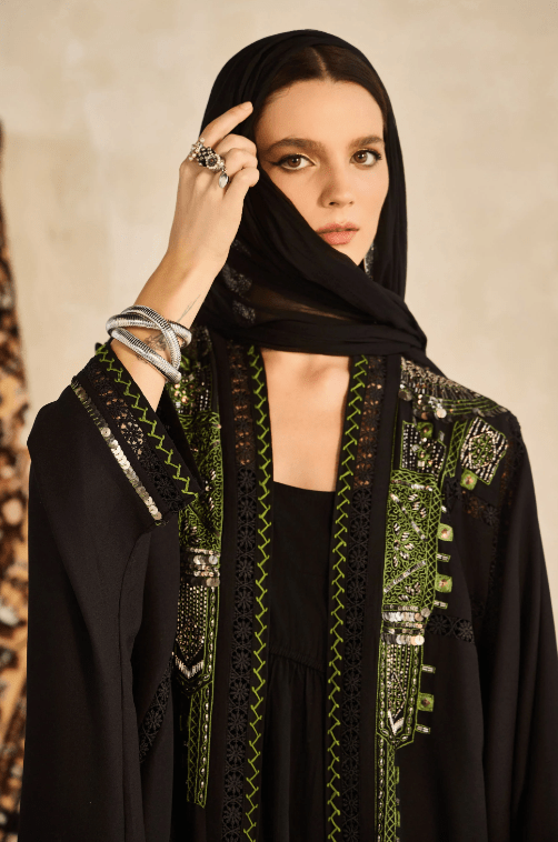 LABIBAH ABAYA SET - AMORE MIO BY HITU - MIRA Y MANO