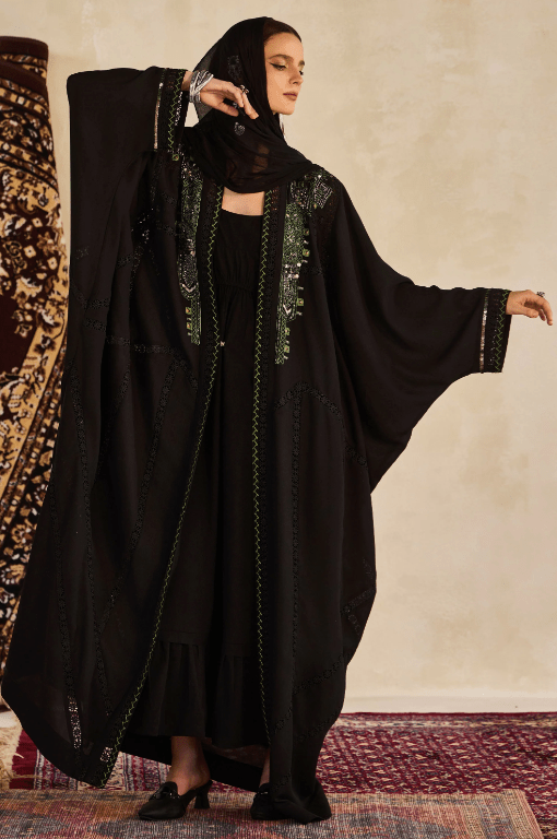 LABIBAH ABAYA SET - AMORE MIO BY HITU - MIRA Y MANO