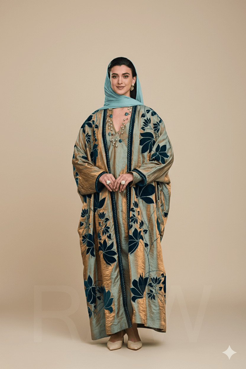 LN - 14 ABAYA SET - AMORE MIO BY HITU - MIRA Y MANO