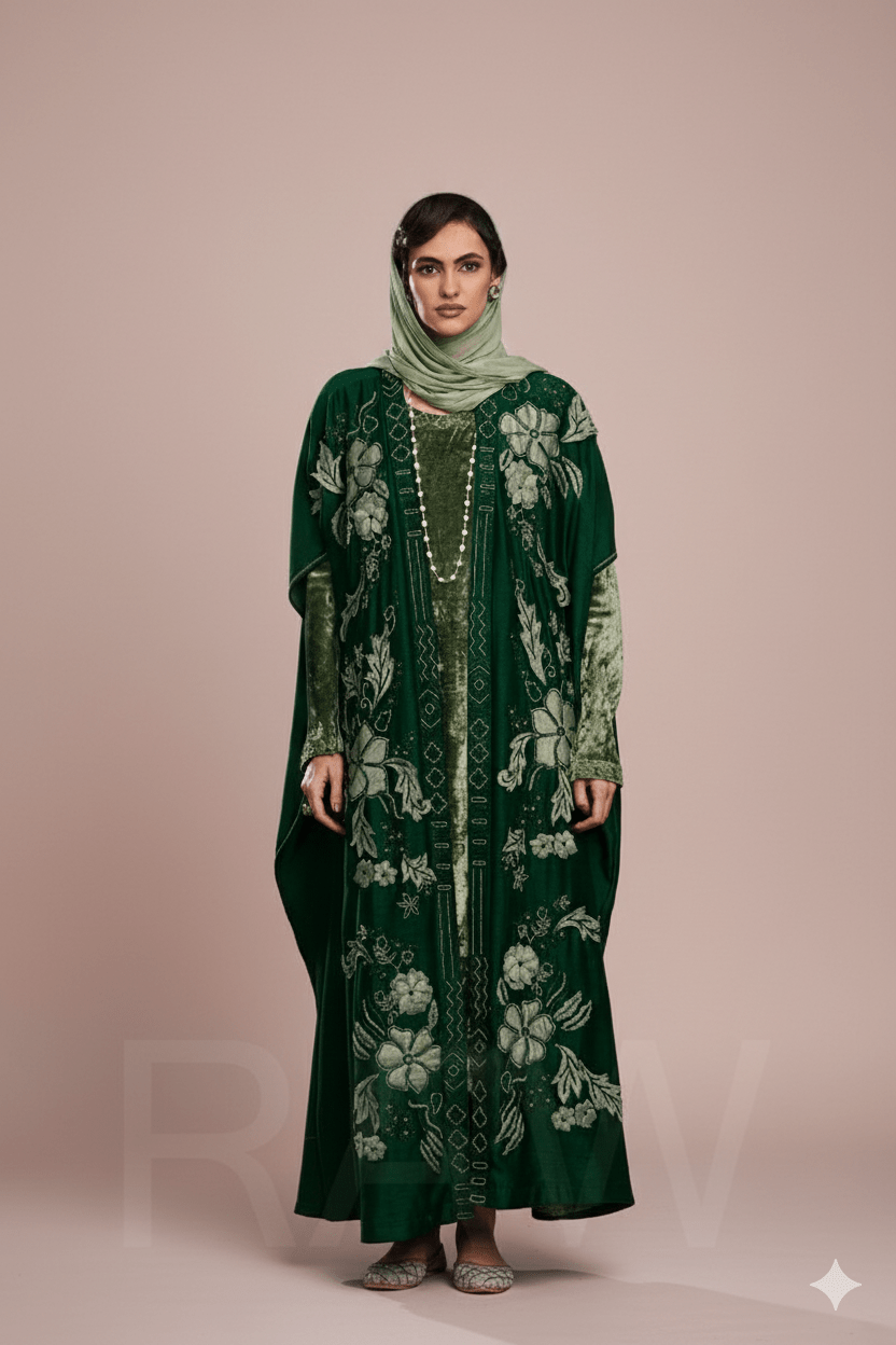 LN - 19 ABAYA SET - AMORE MIO BY HITU - MIRA Y MANO