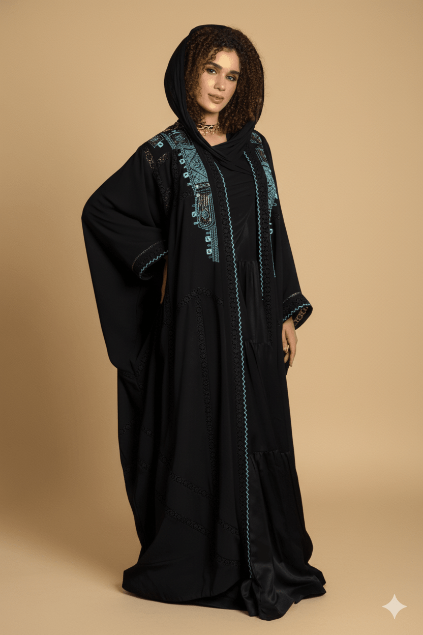 MAHRA - A ABAYA - AMORE MIO BY HITU - MIRA Y MANO