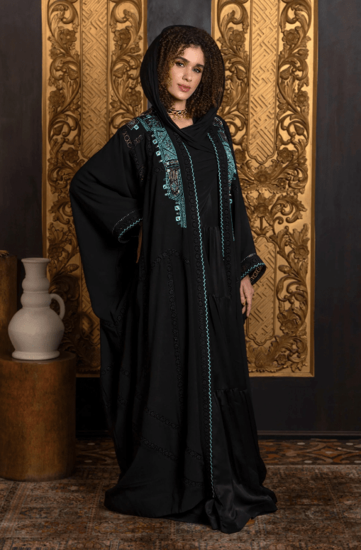 MAHRA - A ABAYA - AMORE MIO BY HITU - MIRA Y MANO