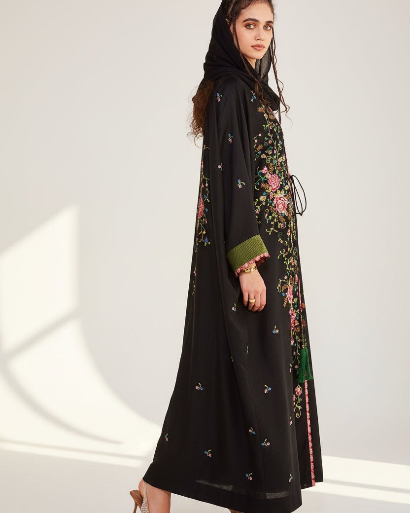 NADEEN ABAYA SET - AMORE MIO BY HITU - MIRA Y MANO