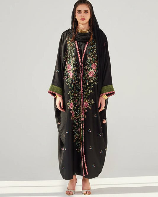 NADEEN ABAYA SET - AMORE MIO BY HITU - MIRA Y MANO