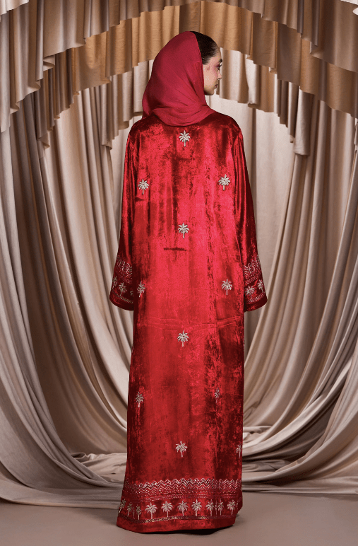 NEHMAT ABAYA SET - AMORE MIO BY HITU - MIRA Y MANO