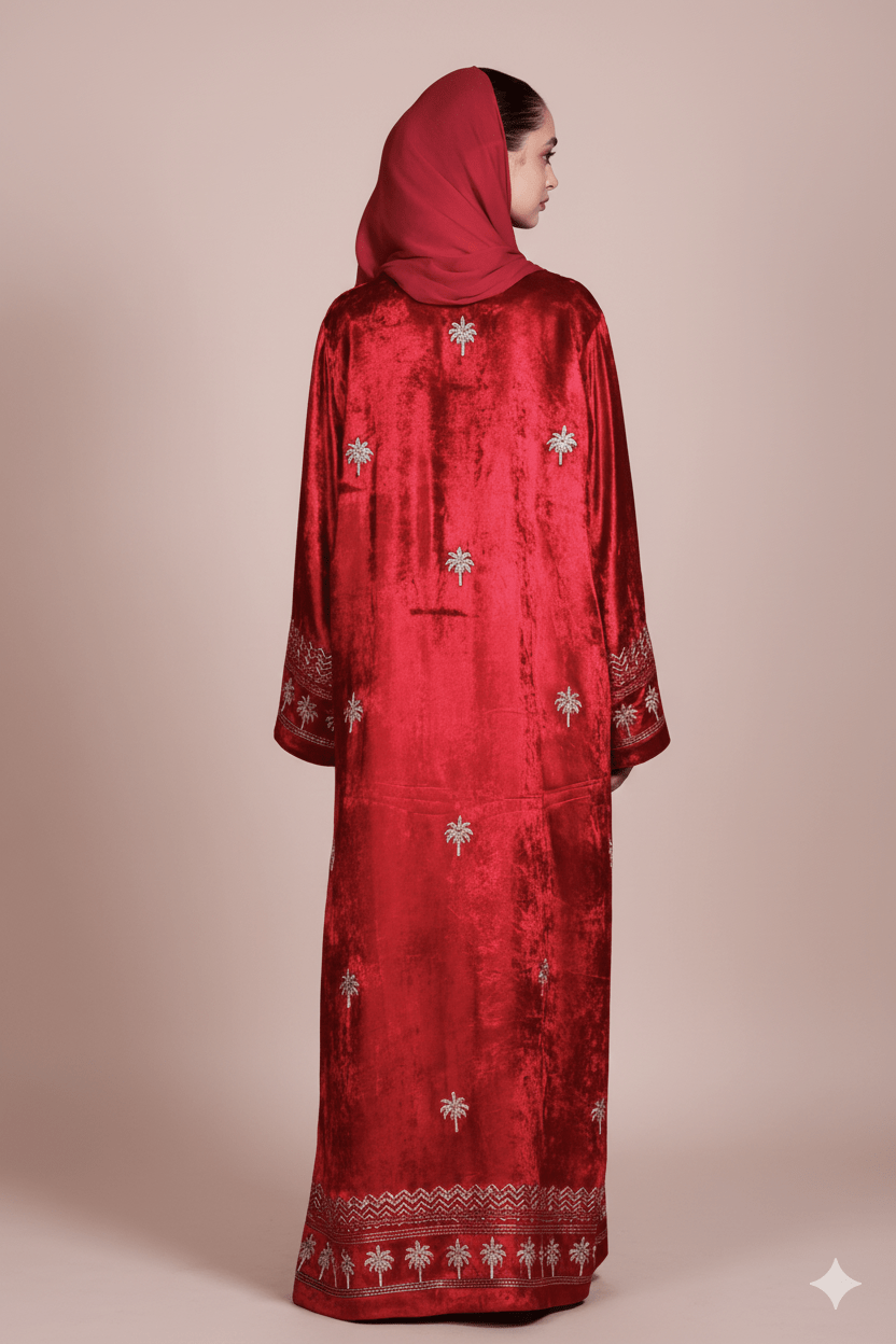 NEHMAT ABAYA SET - AMORE MIO BY HITU - MIRA Y MANO