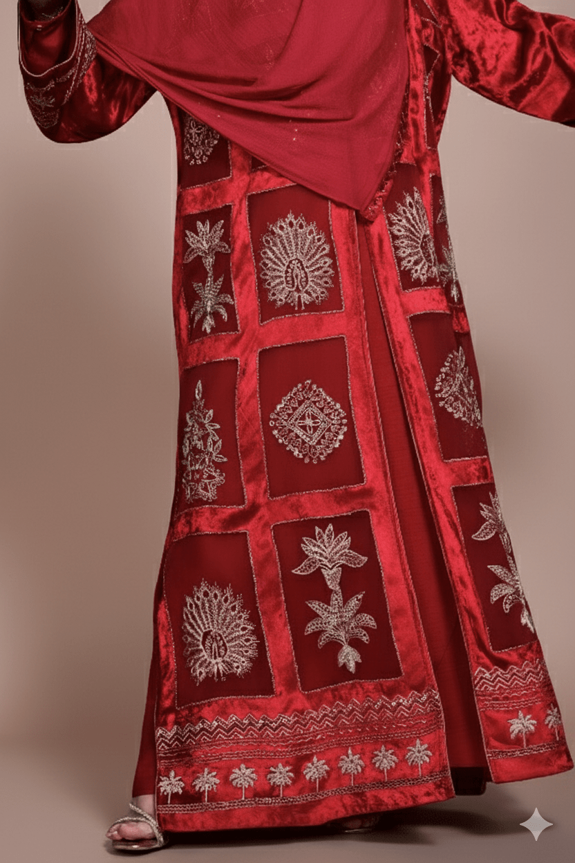 NEHMAT ABAYA SET - AMORE MIO BY HITU - MIRA Y MANO