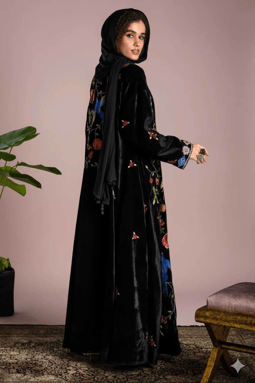 NURHAN ABAYA - AMORE MIO BY HITU - MIRA Y MANO