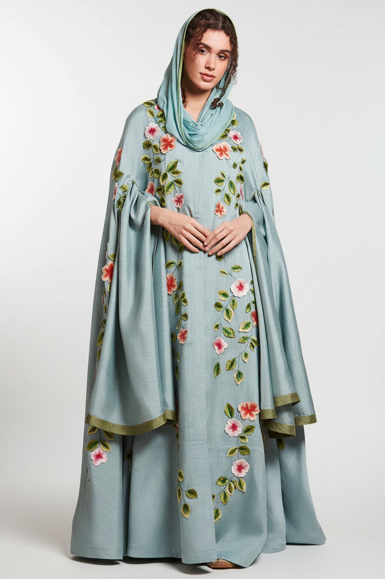 OMAIMA ABAYA SET - AMORE MIO BY HITU - MIRA Y MANO