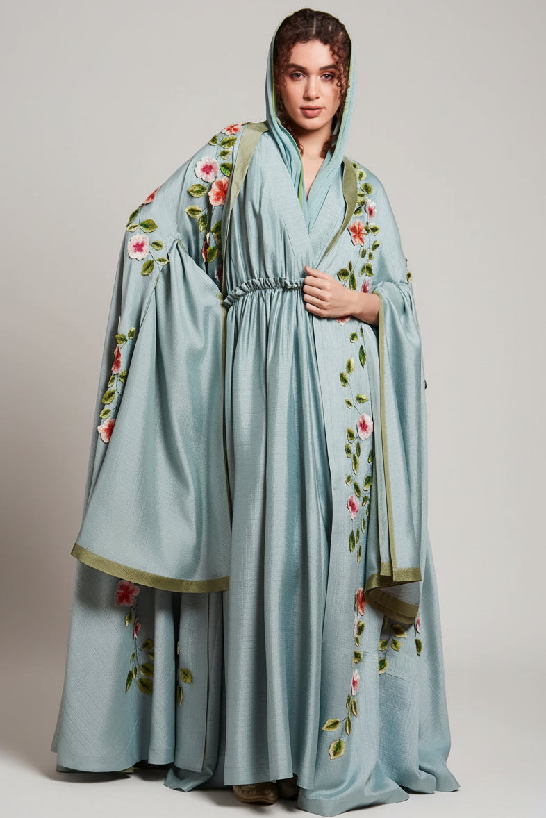 OMAIMA ABAYA SET - AMORE MIO BY HITU - MIRA Y MANO
