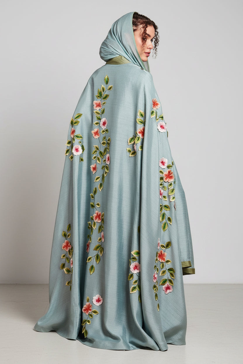OMAIMA ABAYA SET - AMORE MIO BY HITU - MIRA Y MANO