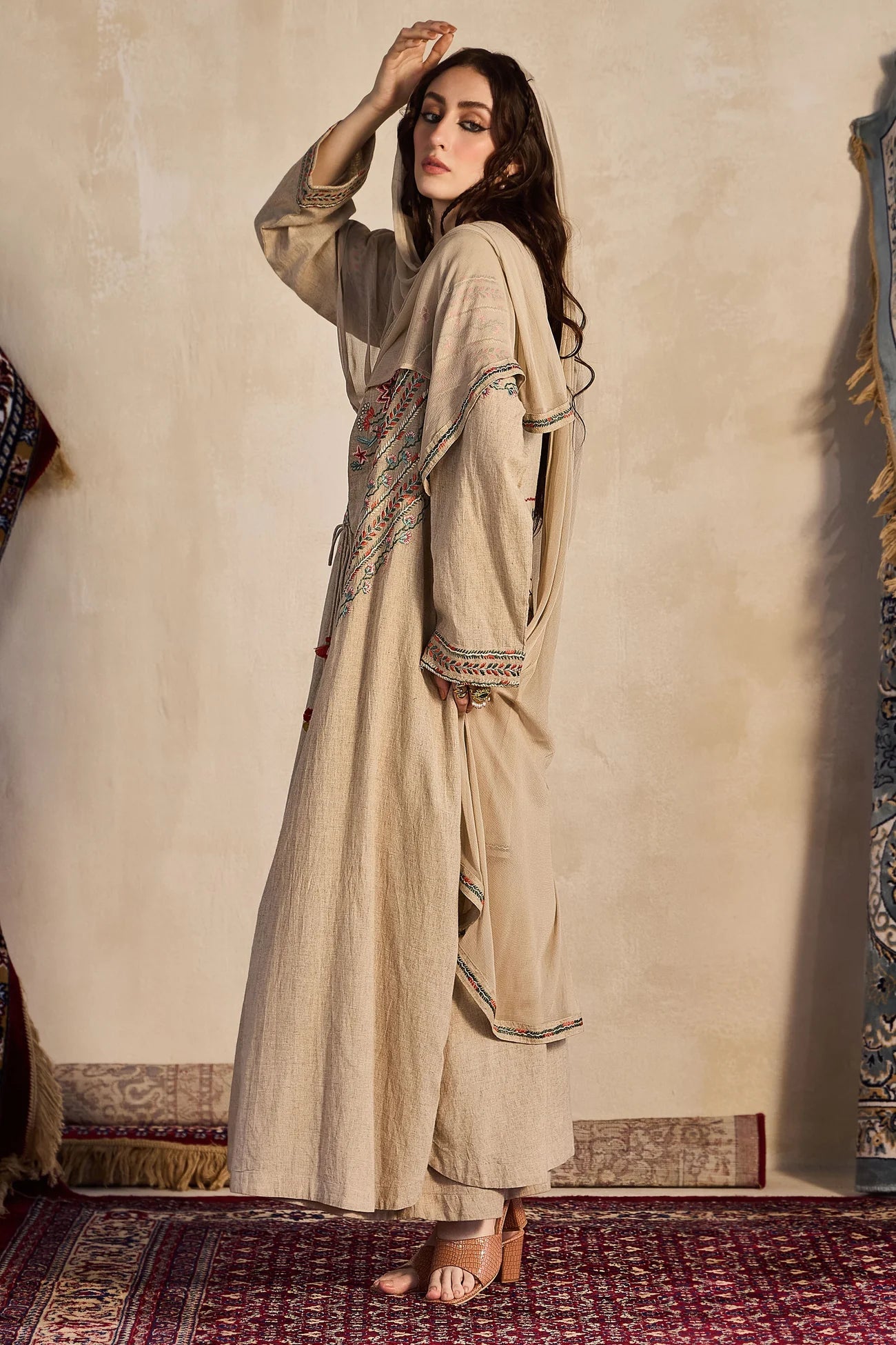 RAMNIZA ABAYA SET - AMORE MIO BY HITU - MIRA Y MANO