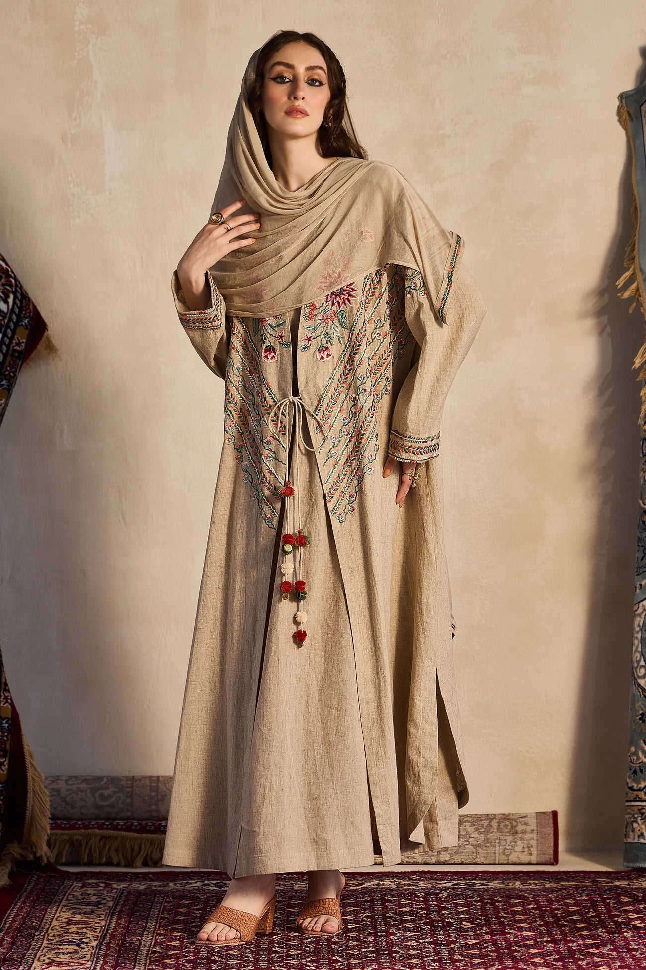 RAMNIZA ABAYA SET - AMORE MIO BY HITU - MIRA Y MANO