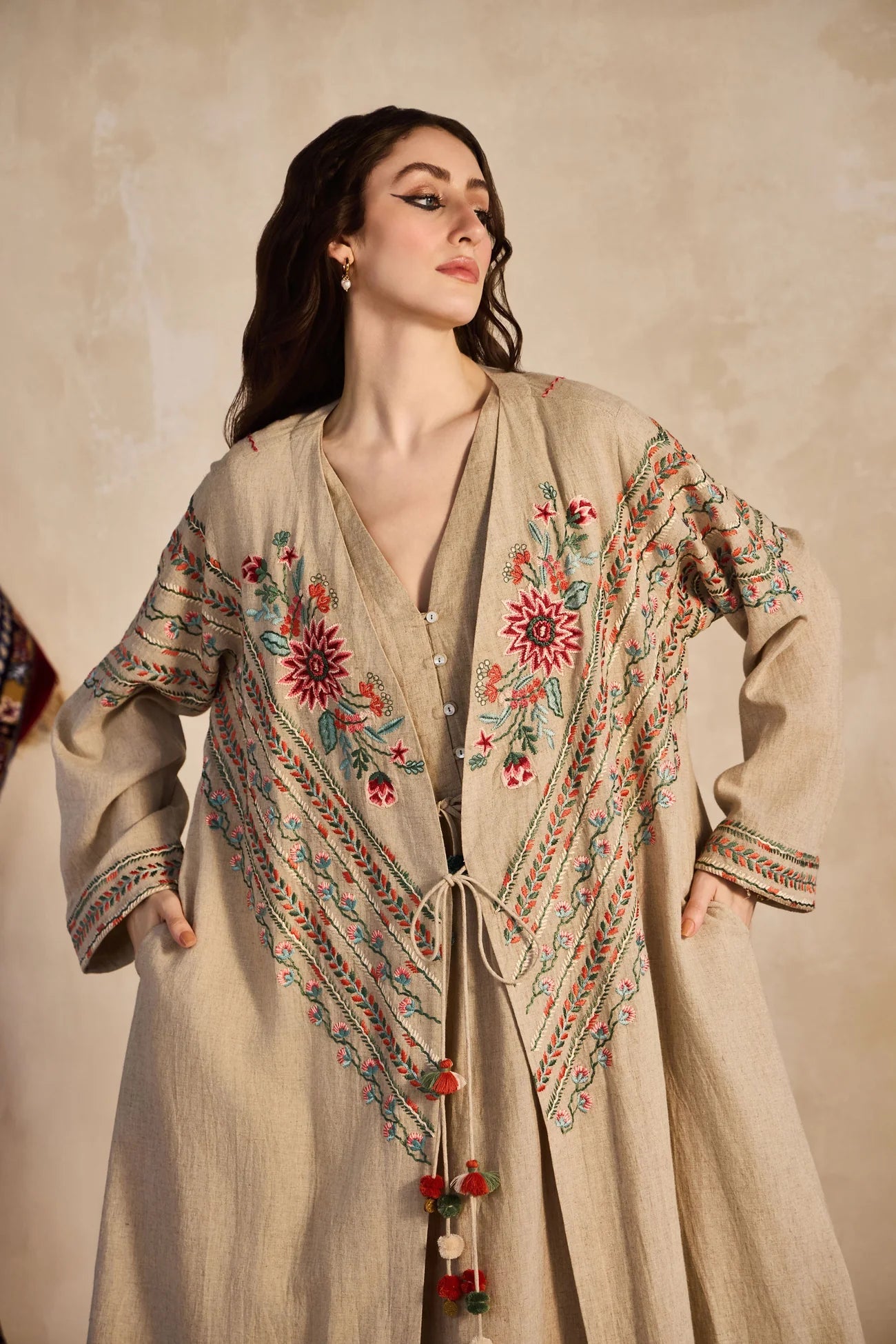 RAMNIZA ABAYA SET - AMORE MIO BY HITU - MIRA Y MANO