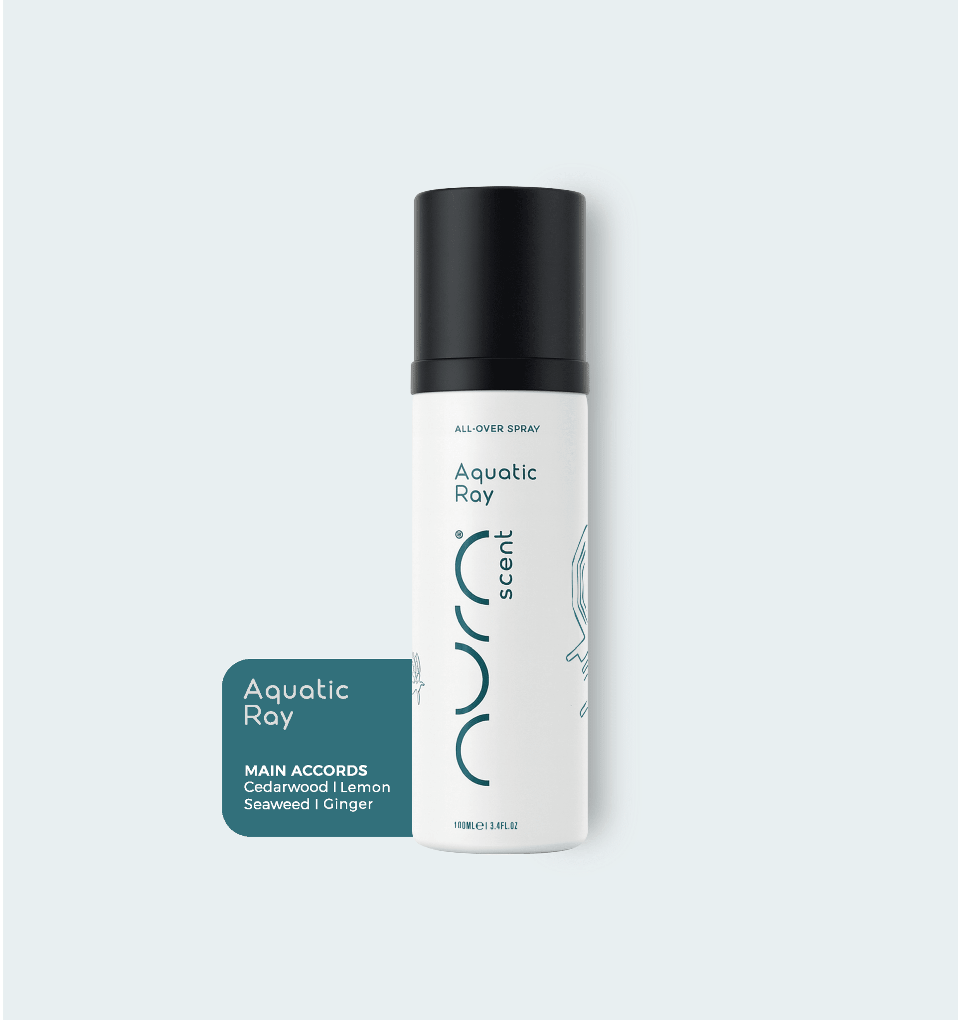 Aquatic Ray Perfume - AURA SCENT - MIRA Y MANO