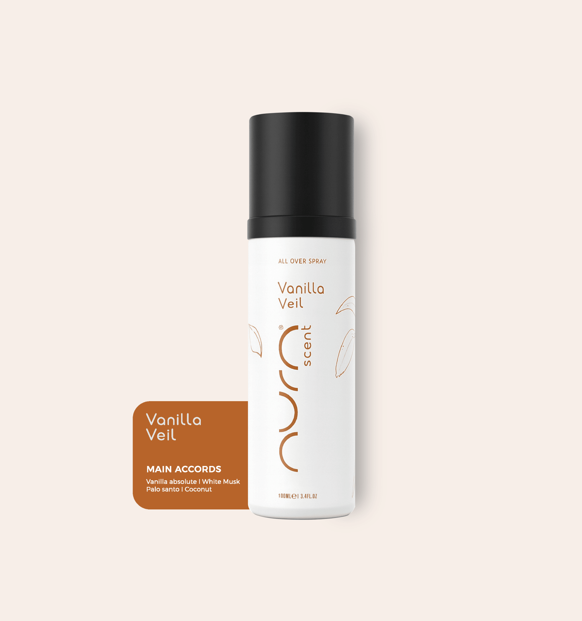 Vanilla Veil Perfume - AURA SCENT - MIRA Y MANO