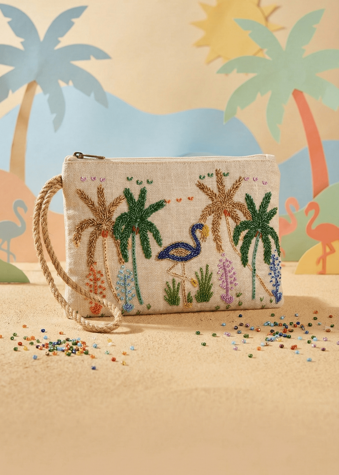 FLAMINGO - BE POUCH - BADDARA - MIRA Y MANO