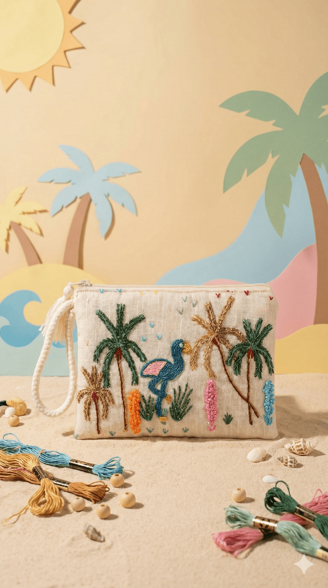 FLAMINGO - IV POUCH - BADDARA - MIRA Y MANO