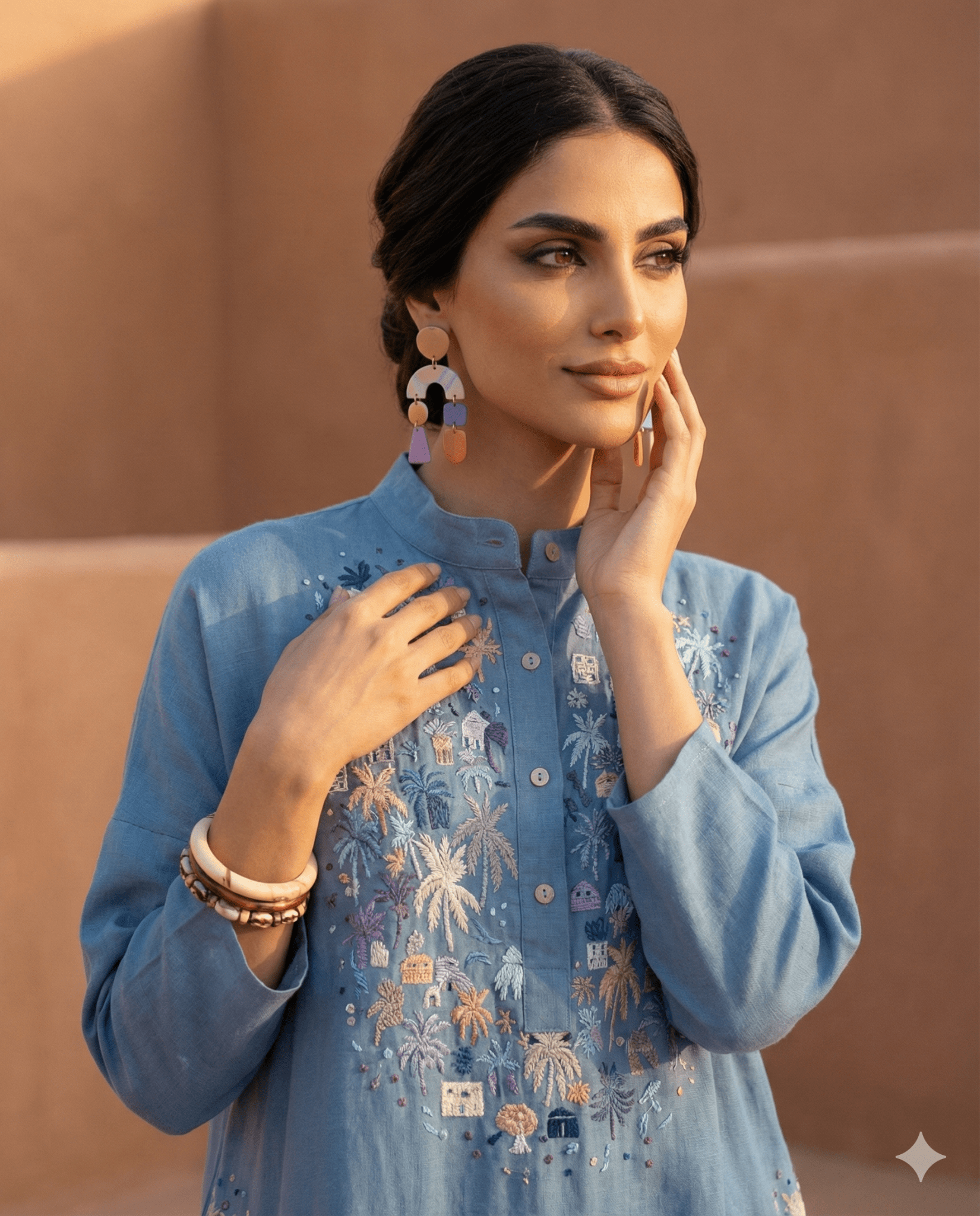 FLORA - A - BL DRESS - BADDARA - MIRA Y MANO