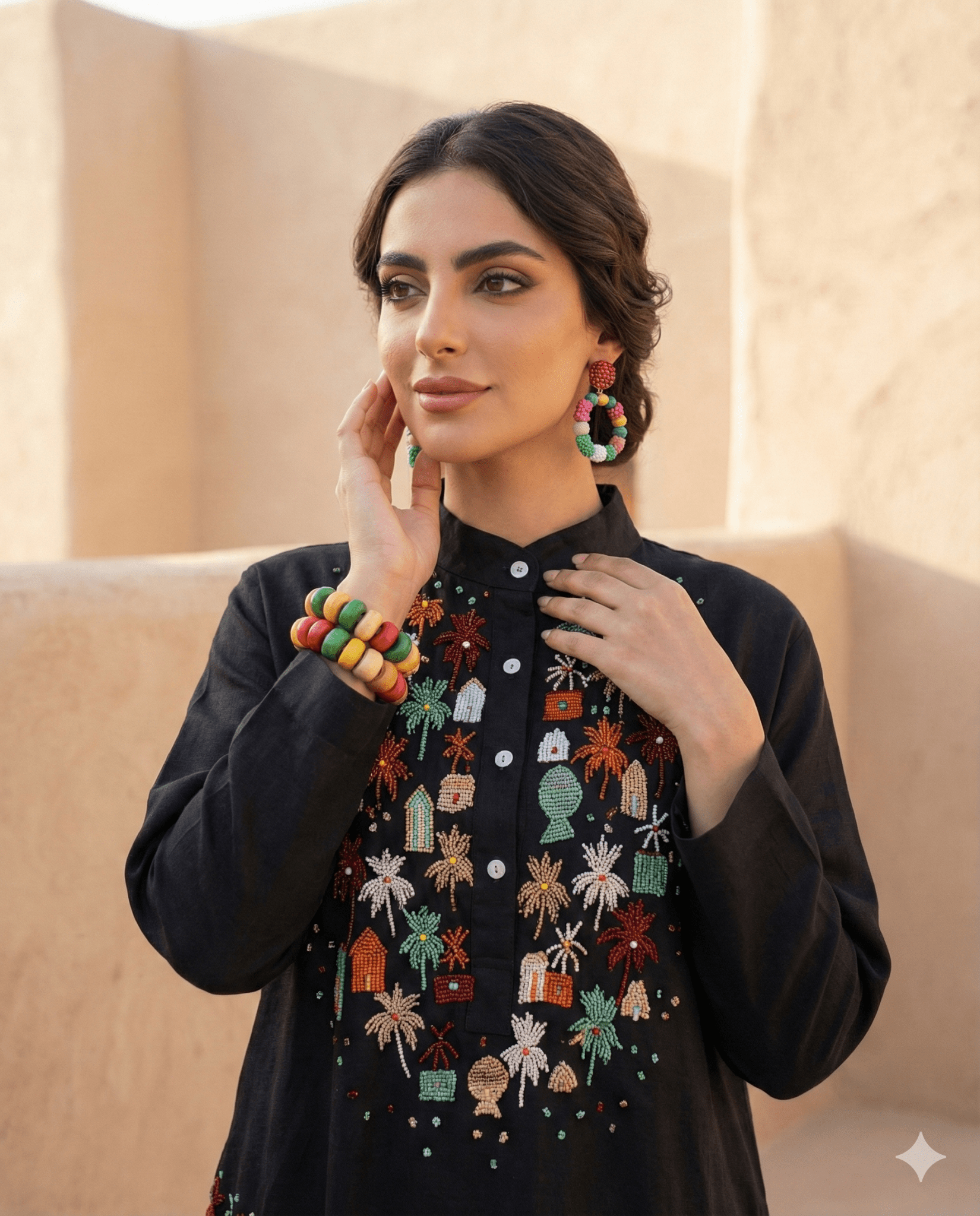 FLORA - BK DRESS - BADDARA - MIRA Y MANO