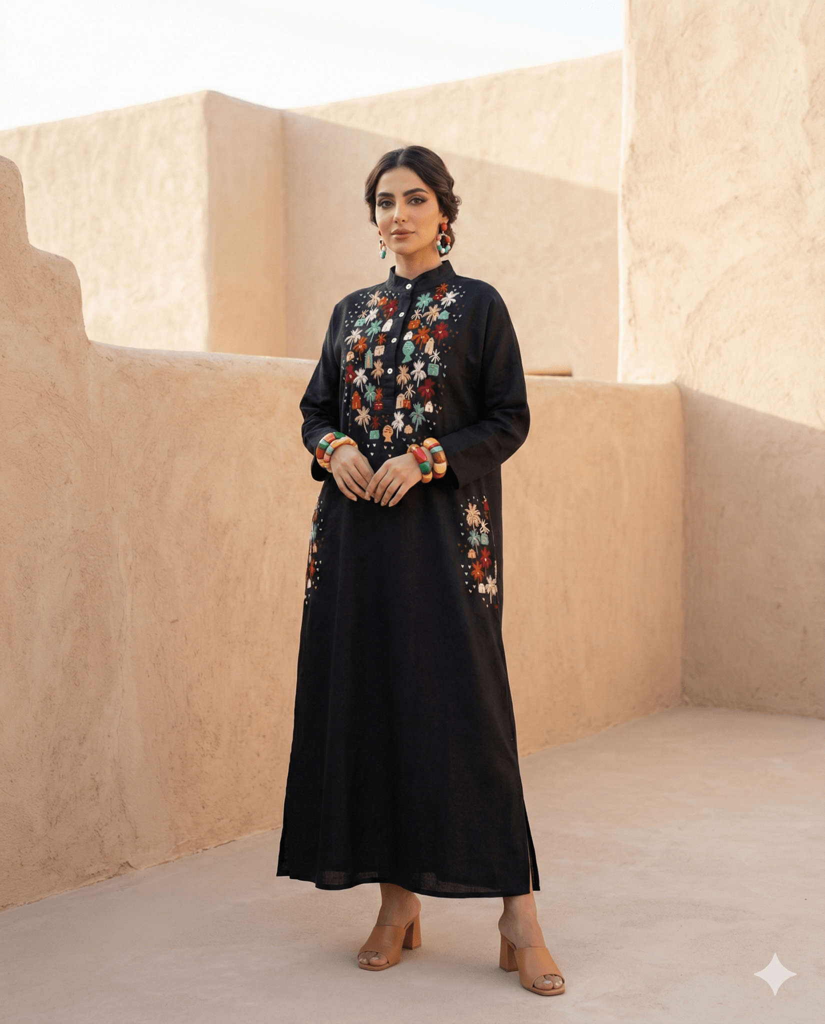 FLORA - BK DRESS - BADDARA - MIRA Y MANO