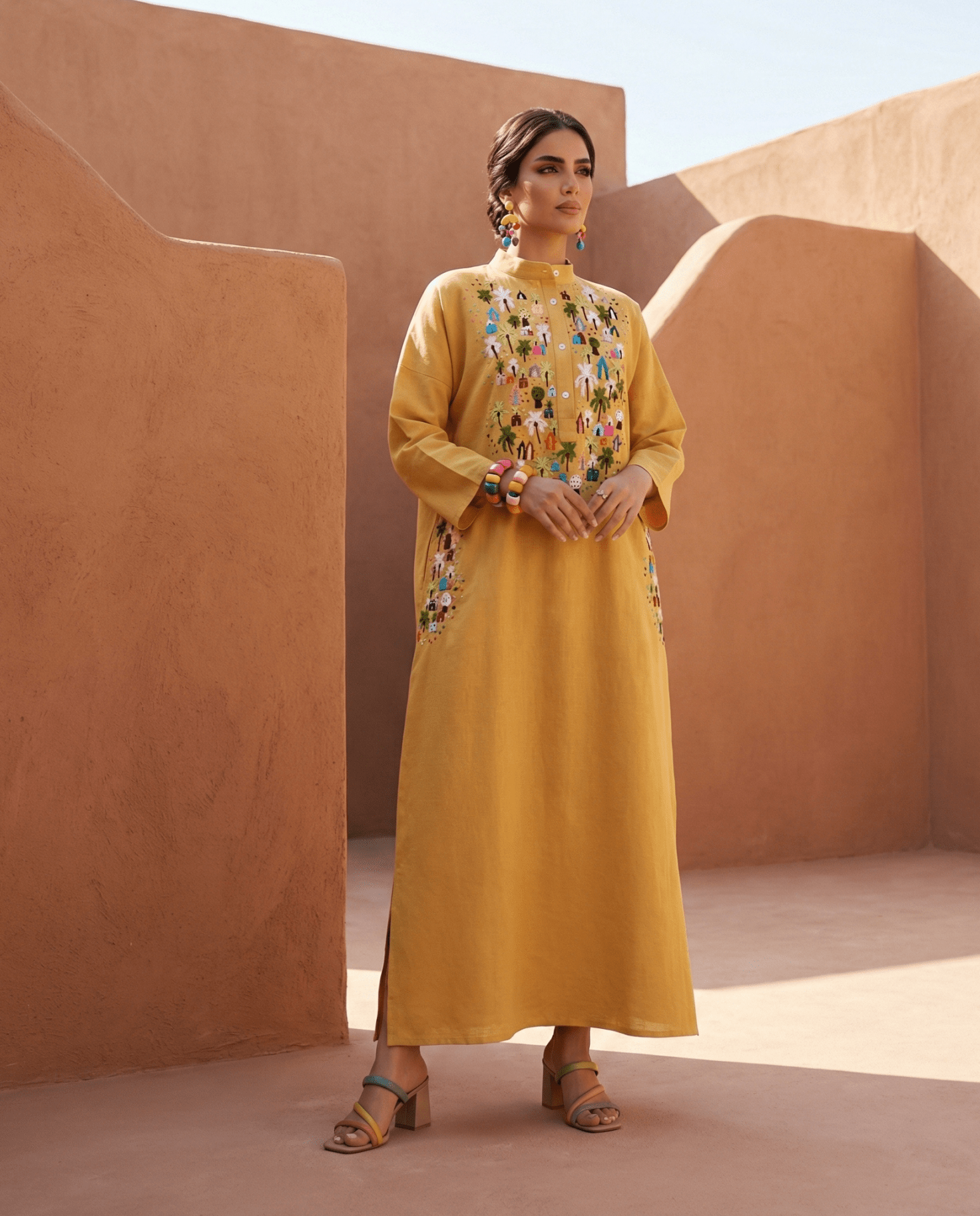 FLORA - YE DRESS - BADDARA - MIRA Y MANO