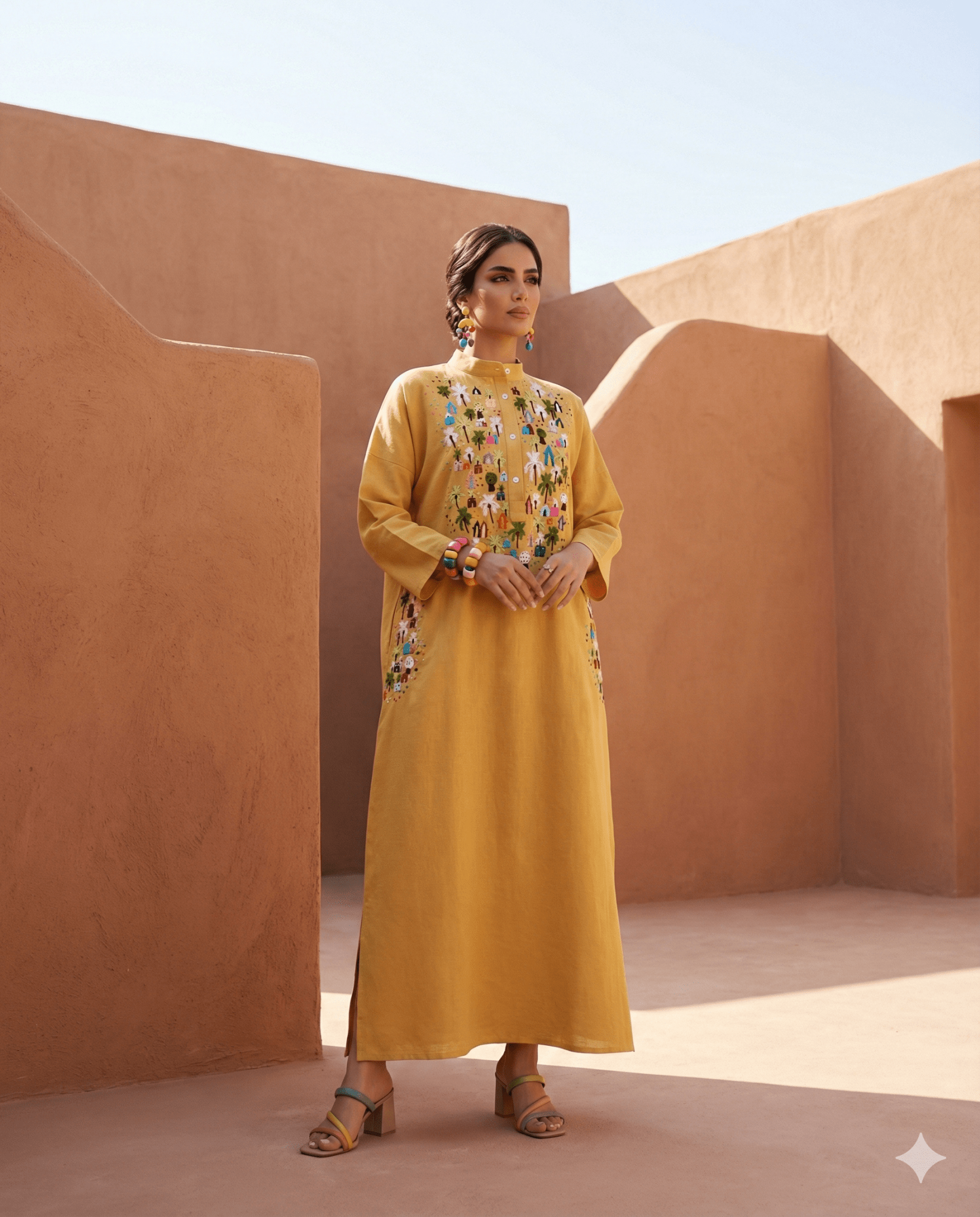 FLORA - YE DRESS - BADDARA - MIRA Y MANO