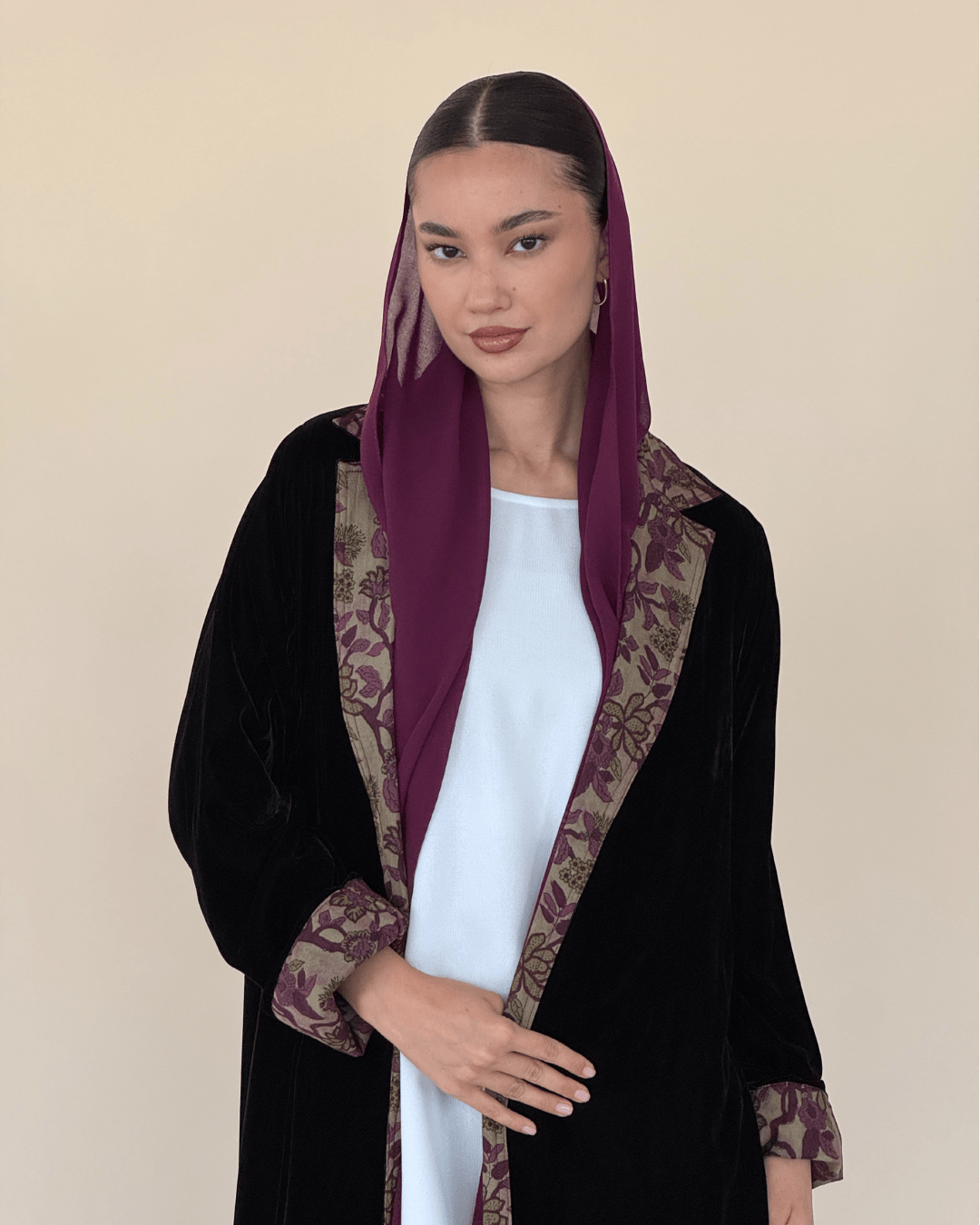 FW25A02-B عباية – صورة المنتج 2