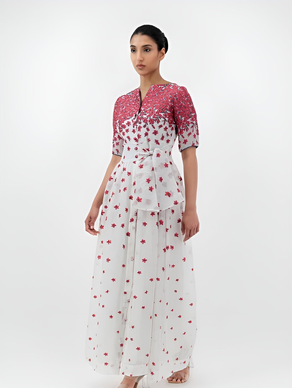 FBS1324RD - LOBELIA DRESS - MIRA Y MANO