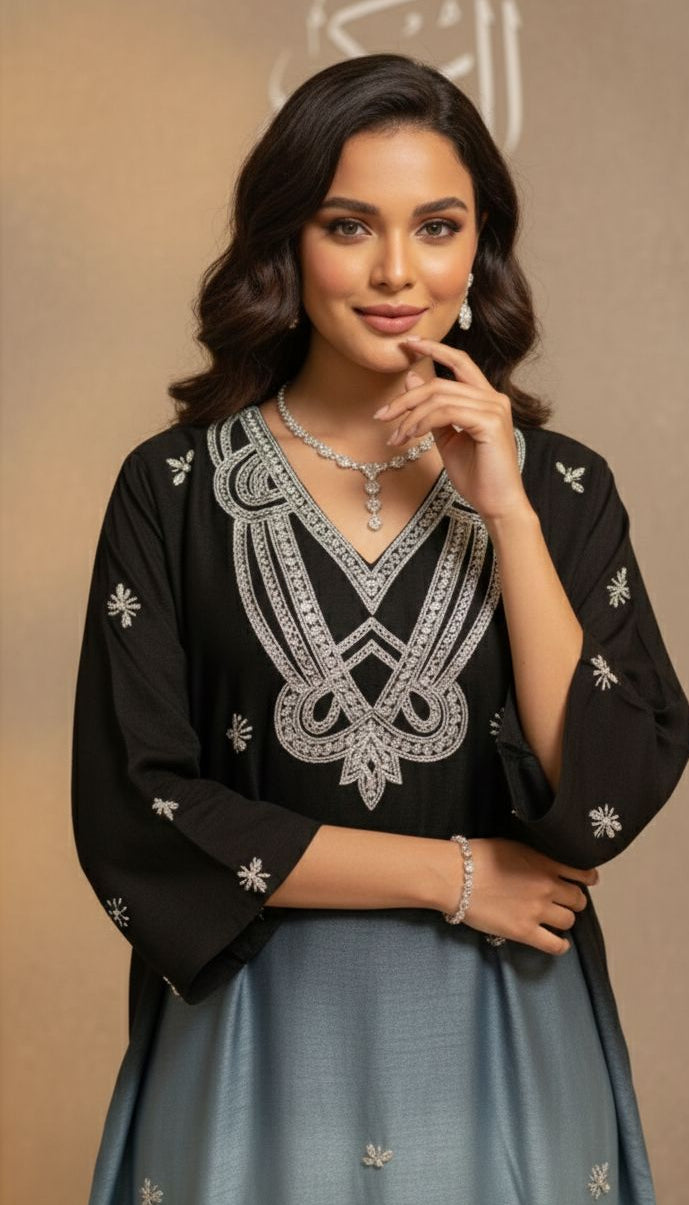 SB - I - 55 Q380 DRESS - BEENAS - MIRA Y MANO