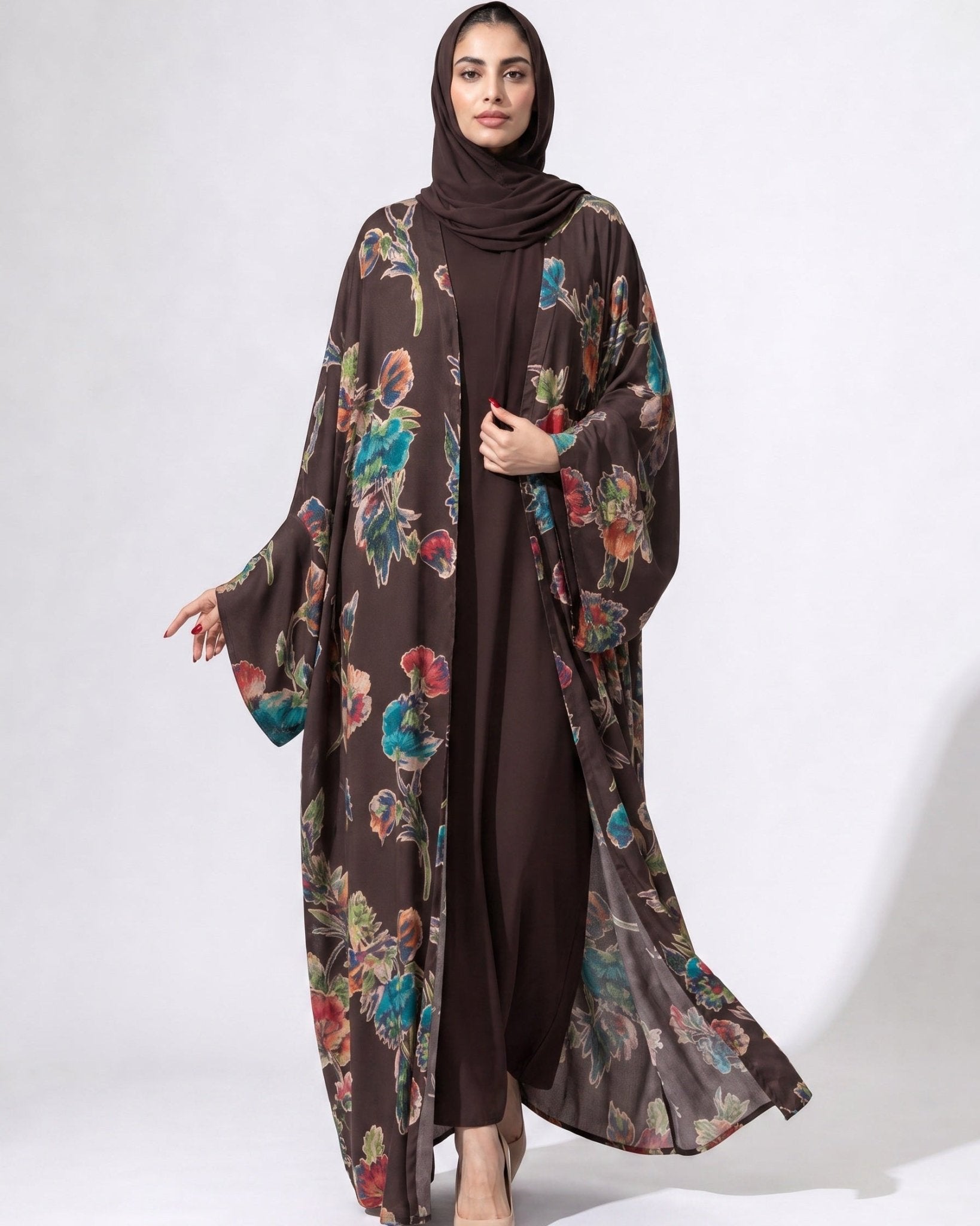 BA010B1 ABAYA - BY AFRAA - MIRA Y MANO