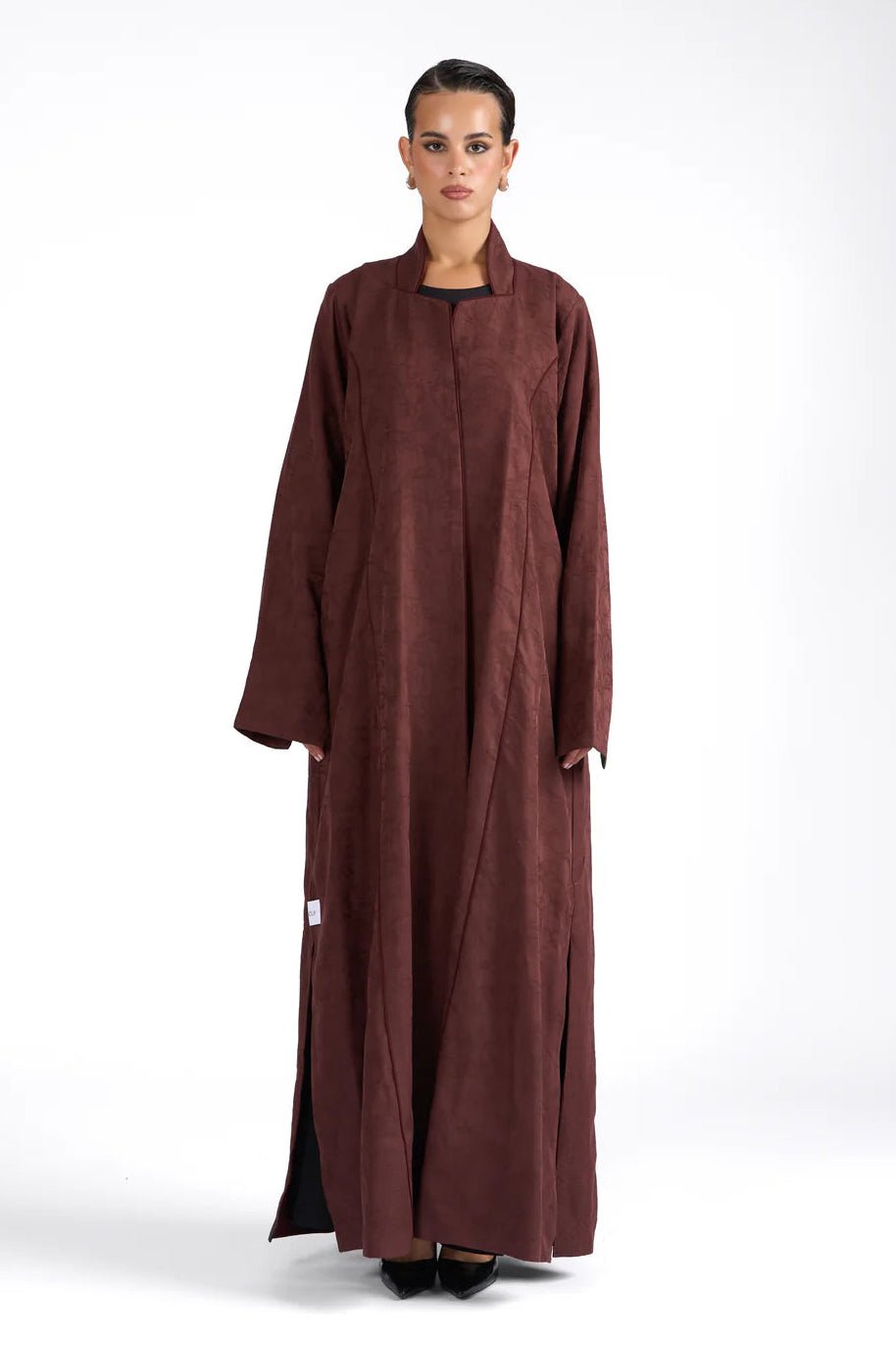 CLEO BROWN ABAYA - BY NOUF - MIRA Y MANO
