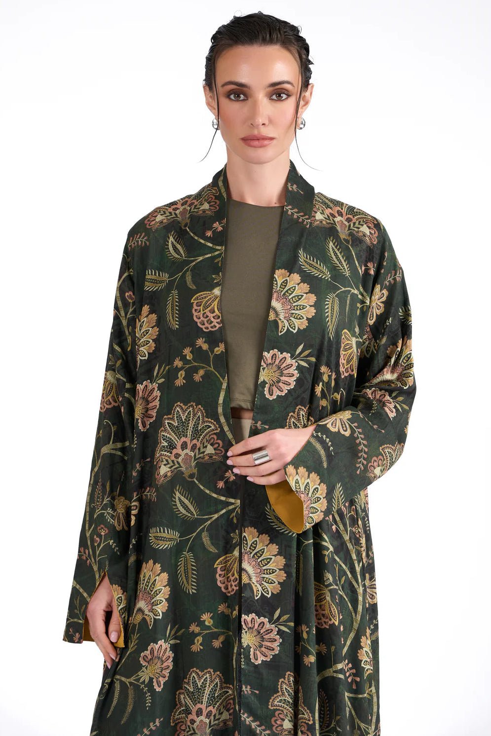 FLORISAN ABAYA - BY NOUF - MIRA Y MANO