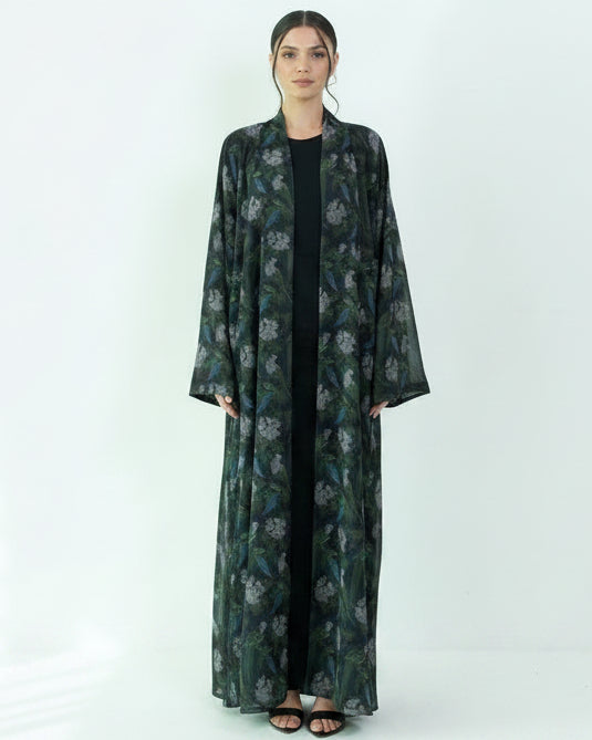HYDRANGEA ABAYA - BY NOUF - MIRA Y MANO
