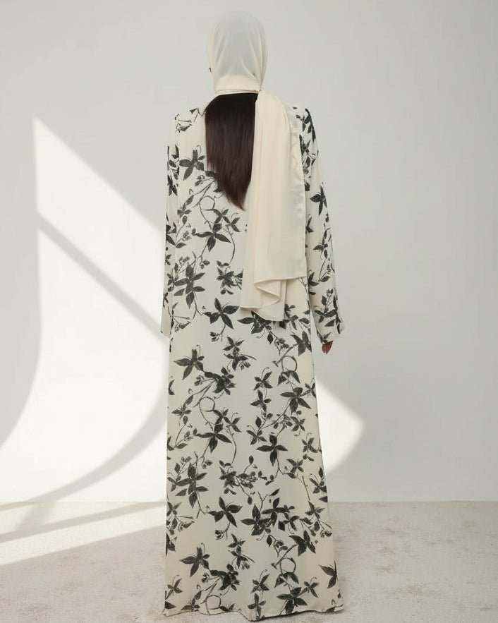 LAYL ABAYA - BY NOUF - MIRA Y MANO