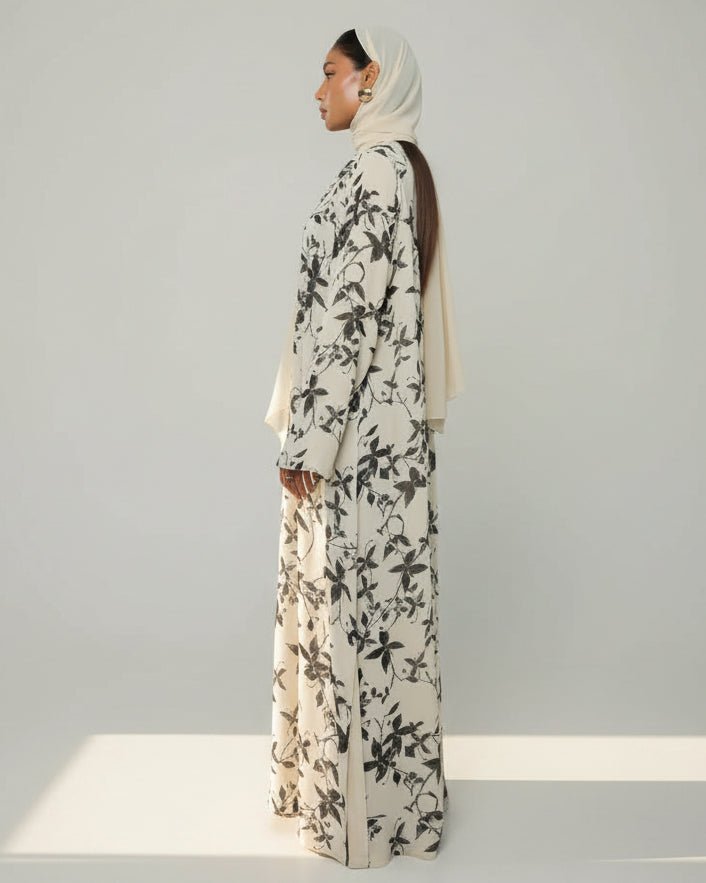 LAYL ABAYA - BY NOUF - MIRA Y MANO