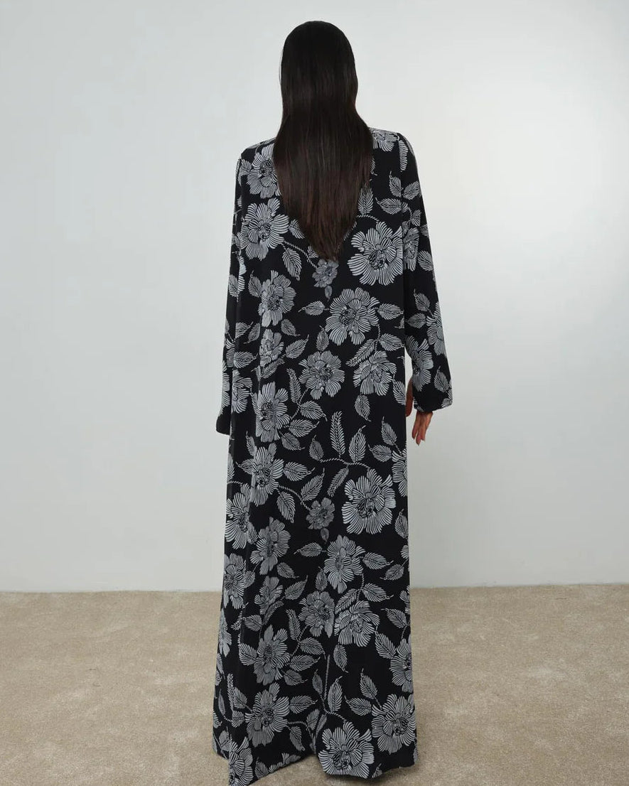 LILACL ABAYA - BY NOUF - MIRA Y MANO