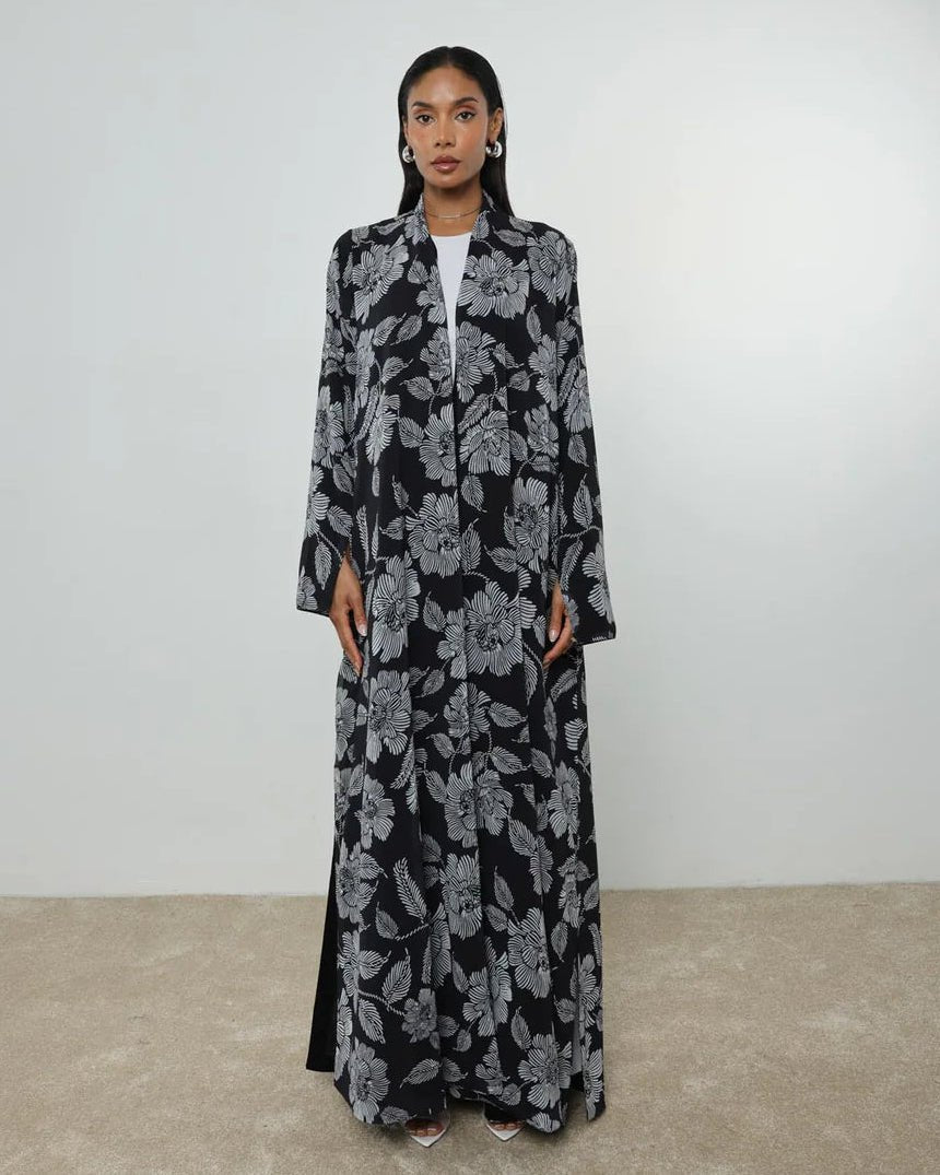 LILACL ABAYA - BY NOUF - MIRA Y MANO