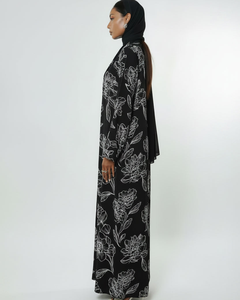 LILIUM ABAYA - BY NOUF - MIRA Y MANO
