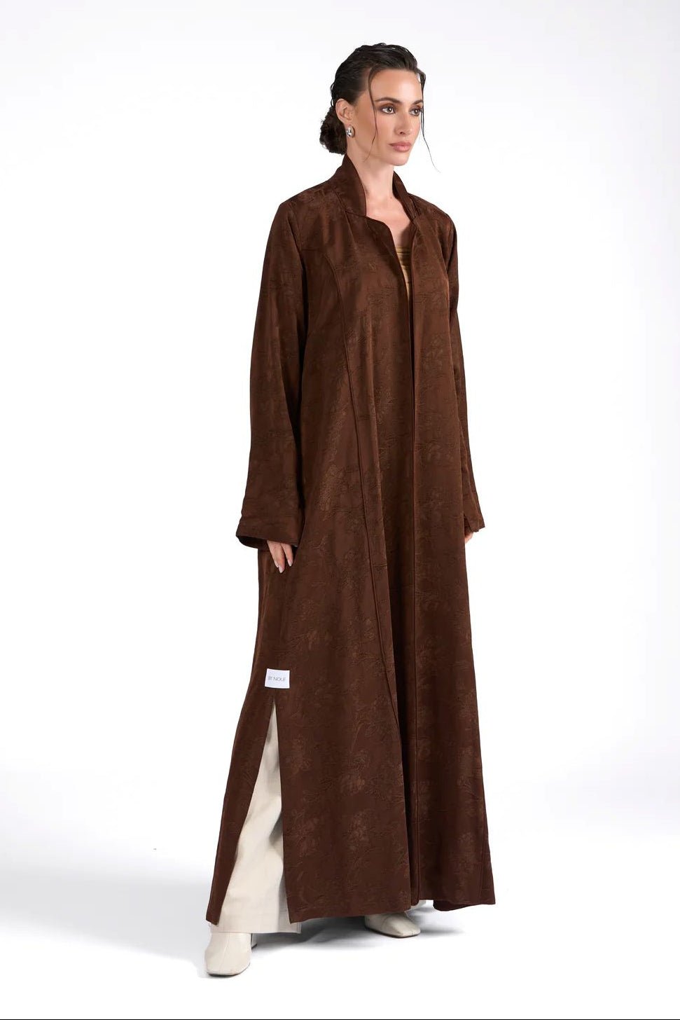 SORA BROWN ABAYA - BY NOUF - MIRA Y MANO