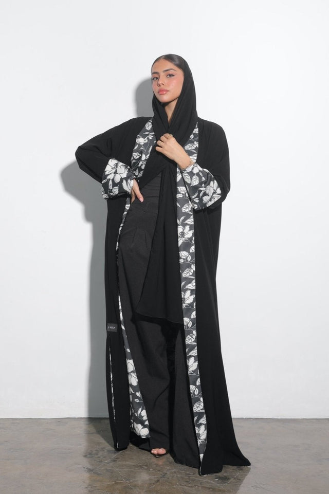 SS24 - N006 ABAYA - BY NOUF - MIRA Y MANO