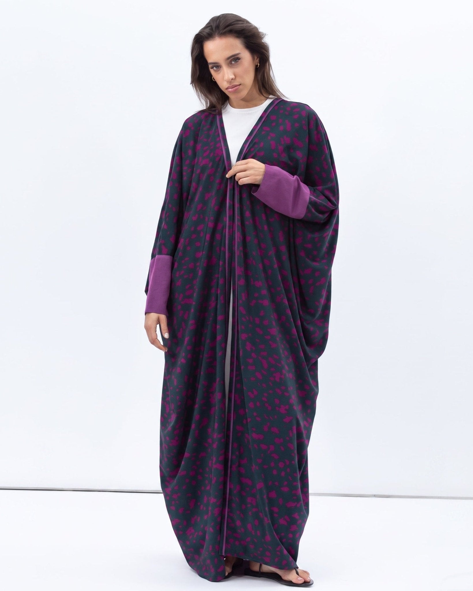 AB-BF-FG-VFPP – Multi Color Abaya - CHIKA - MIRA Y MANO