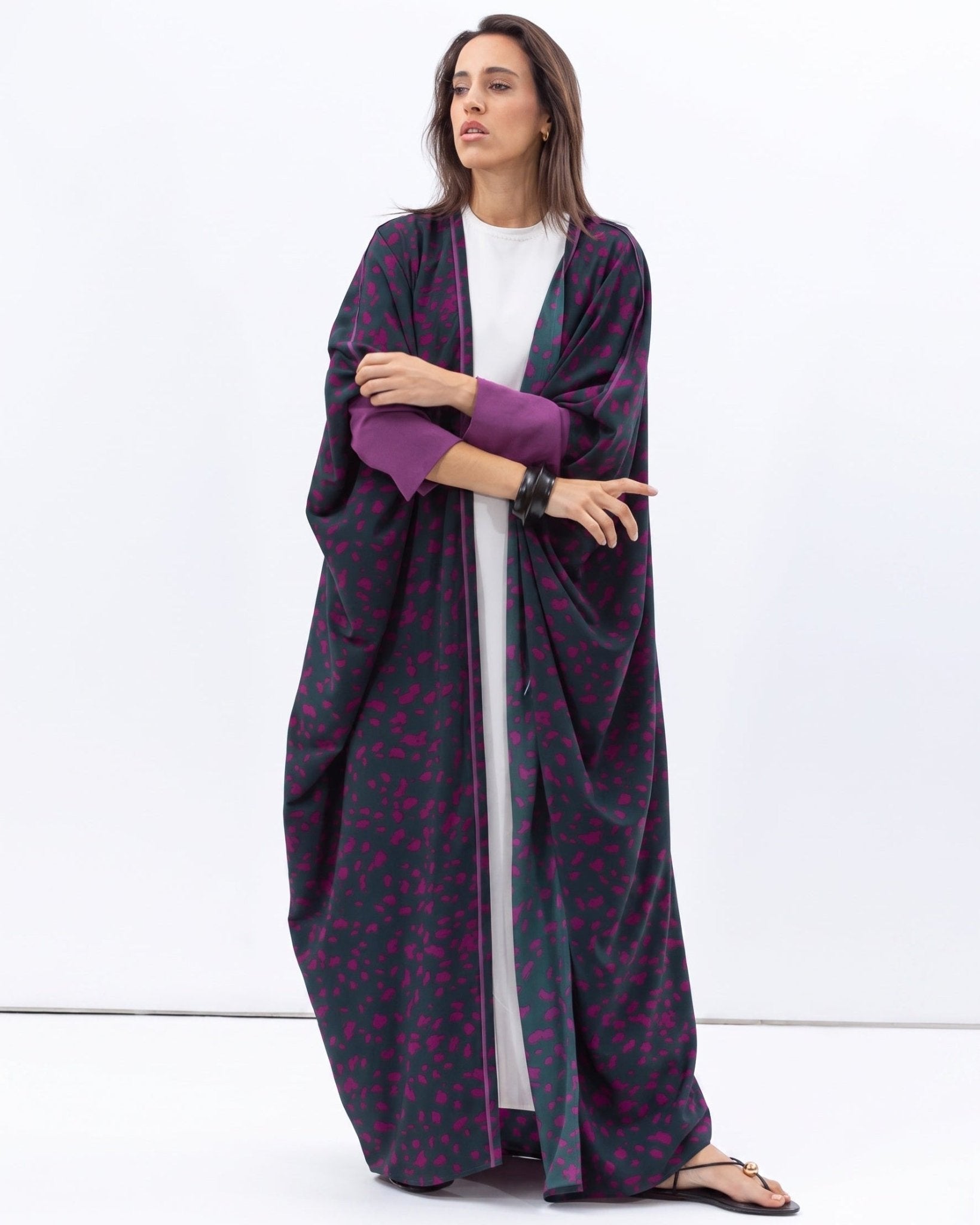 AB-BF-FG-VFPP – Multi Color Abaya - CHIKA - MIRA Y MANO