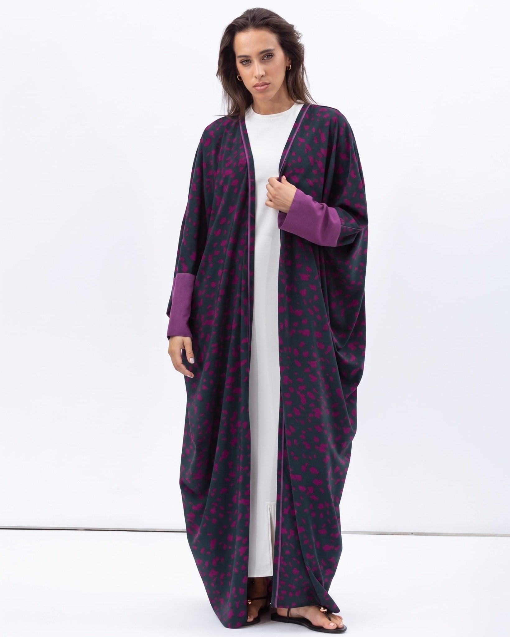 AB-BF-FG-VFPP – Multi Color Abaya - CHIKA - MIRA Y MANO